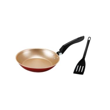 Imagem de Frigideira Francesa Antiaderente Teflon 20 Cm Cor Cereja E