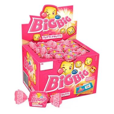 Imagem de Chiclete Big Big Tutti Frutti 315 C/90 unids - Arcor