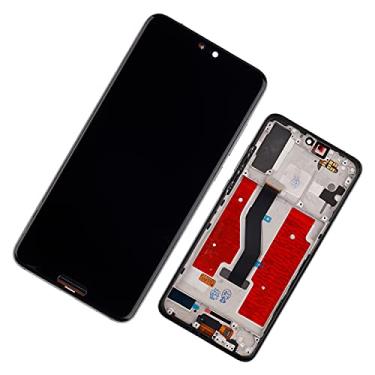 Imagem de Duotipa Tela sensível ao toque com digitalizador LCD TFT compatível com Huawei P20 Pro CLT-L29C CLT-L29 15.5 cm (com moldura) Tela LCD de substituição com ferramentas - não suporta função de impressão