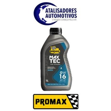 Imagem de Lubrificante 0W16 SP Sintético 1L- Bardahl Promax