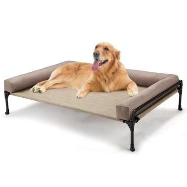 Imagem de Cama de cachorro Veehoo Cooling Elevated Outdoor para cães grandes