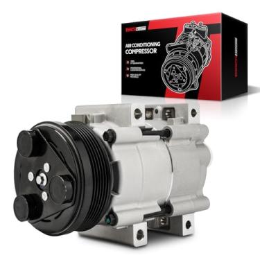 Imagem de Torchbeam Compressor de ar condicionado automotivo 58140 com embreagem adequado para Mustang 1994-1995 2005-2006, Explorer 1996-2001, Mountaineer 1997-2001, Aerostar 1990-1997, Thunderbird 1991-1993