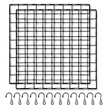 Imagem de Rede de treliça para barraca de cultivo de 9,5 x 7,5 m, rede elástica resistente com 12 ganchos de aço para treliça para treliça para plantas trepadeiras internas/externas, barracas de cultivo