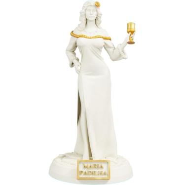 Imagem de Estátua Pombagira Maria Padilha Imagem - Versão 2 (Cor Mármore Dourado)