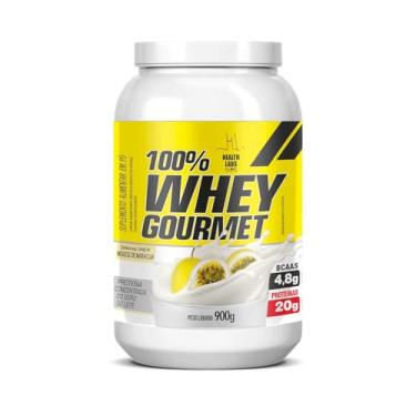 Imagem de 100% Whey Gourmet 900g Mousse de Maracujá - Health Labs