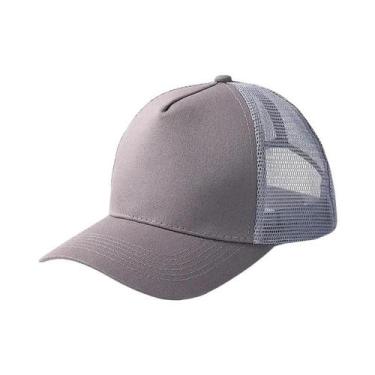Imagem de Boné de Beisebol Snapback Curvo - Adulto, Malha, Verão, Hip Hop, Ajust