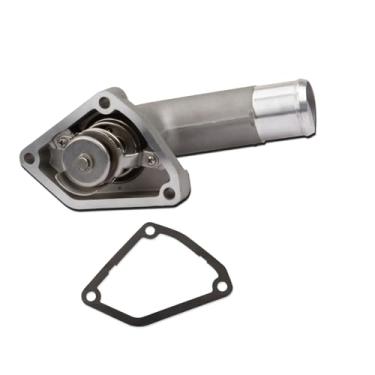 Imagem de MITZONE Conjunto de carcaça do termostato de refrigeração com termostato compatível com 2002-2004 Infiniti I35 2002-2006 Nissan Altima 2002-2008 Maxima 2003-2007 Murano 2004-2009 Quest 3.5L V6