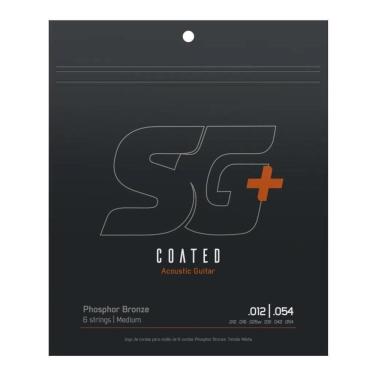 Imagem de Encordoamento Para Violão Bronze Fósforo Sg Tensão Média