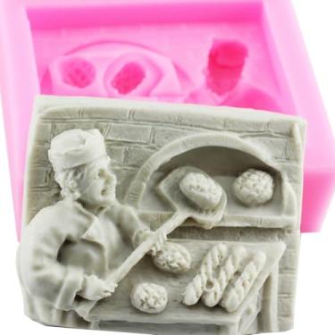 Imagem de Molde de silicone DIY Bread Master para assar e chocolate (1 peça)