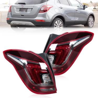 Imagem de YAENSYB Conjunto de lanterna traseira para Buick Encore 2016-2019 Luz de freio luz de seta de direção esquerda e direita