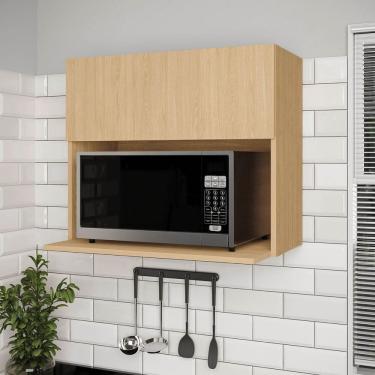 Imagem de Armário Aéreo Microondas 70cm Nara Cabecasa Madeiramadeira Avena