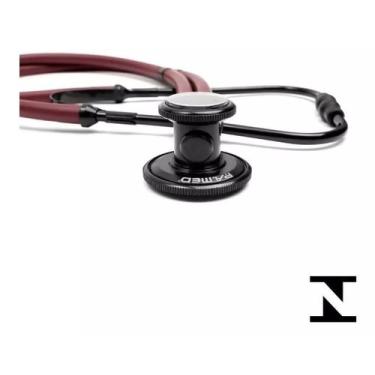 Imagem de Estetoscópio Rappaport P.A. Med Adulto E Infatil Cor Vinho - P.A MED