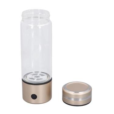 Imagem de FTVOGUE Vidro de água Portátil de Hidrogênio 300 Ml 1200-1400 Ppb Eletrólise Rápida Geradora de Hidrogênio, Ionizante de água Membrana para Melhorar a Saúde e a Energia, Uso Em Movimento