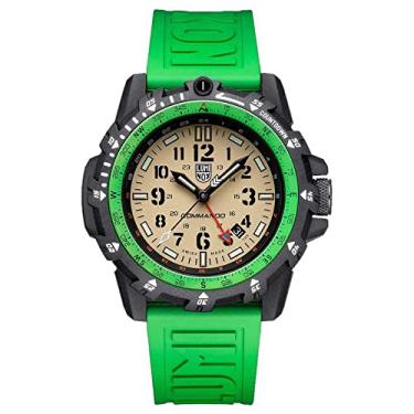 Imagem de Luminox - Commando Raider XL.3337 - Relógio masculino de 42 mm - Relógio militar em função de data verde - Resistente à água 200 m - Vidro safira - Relógios masculinos - Feito na Suíça