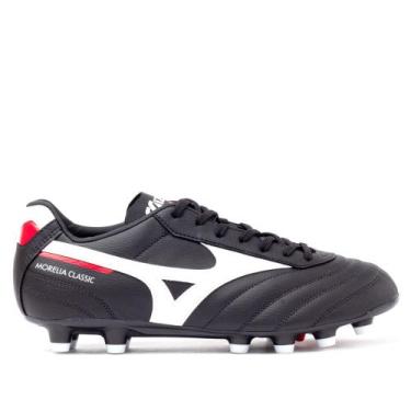 Imagem de Chuteira Campo Mizuno Morelia Classic MD Preto, Preto, 39