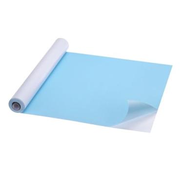 Imagem de Rebower Remendos de reparo, fita autoadesiva, faça você mesmo, remendo de lona para sofá, móveis, cadeira, roupas, tendas, 43 x 199 cm, azul