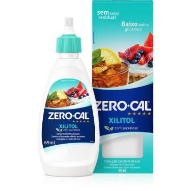 Imagem de Adoçante Zero Cal Xilitol com Sucralose 65ml - Zerocal
