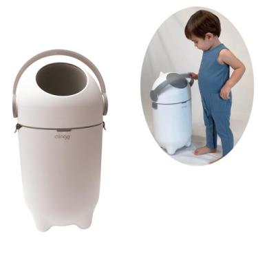 Imagem de Lixeira mágica anti-odor fraldas infantil clingo 10 litros
