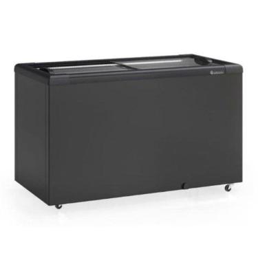 Imagem de Conservador para Congelados Horizontal Sistema Ar Forçado - Vidros Deslizantes - 395 litros GHD-400 LB/PR/220V - Gelopar