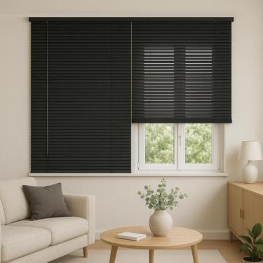 Imagem de Persiana PVC Trilho Metálico 240larg x 140alt (2 pçs) - Persiana Pront