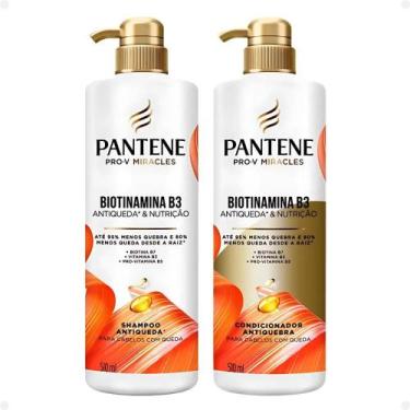 Imagem de Kit Pantene Pro-v Miracles Biotinamina B3: Shampoo e Condicionador 510