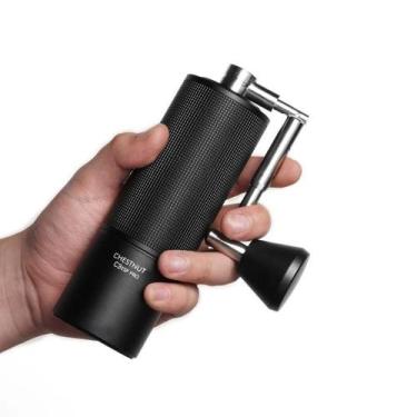 Imagem de Moedor De Café Manual Com Rebarba De Aço Ajustável 25g Capacidade Ches