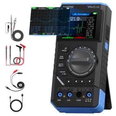 Imagem de Osciloscópio portátil FNIRSI DST-210 10MHz Largura de banda 19999C