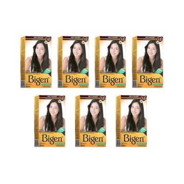 Imagem de Coloraçao Bigen 59 Preto Azulado - Kit Com 7Un