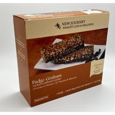 Imagem de Barra de nutrição proteica New Journey Fudge Graham 7 barras/caixa - N