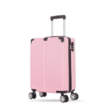 Imagem de Mala de Bordo Dublin Rígida 4 Rodas Duplas Santino AMZV204P (Pink)