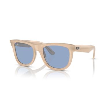 Imagem de Óculos de Sol Ray-Ban Wayfarer Reverse 0RBR0502S 678072 Tam 53 / Marrom Claro - Lentes Azul Claro