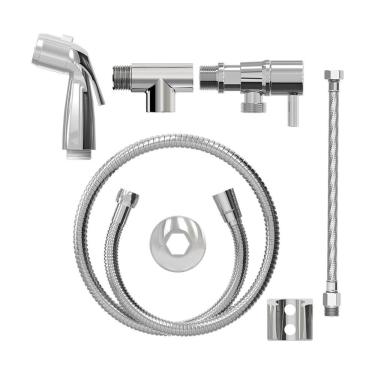 Imagem de Kit Ducha Higiênica Censi Luxo Com Ponto Adicional Flexível