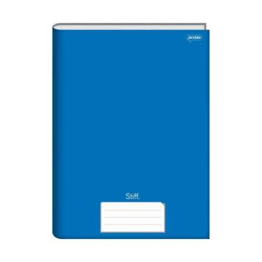 Imagem de Caderno de brochura Pequeno 96 folhas 140mm x 200mm JANDAIA, Azul