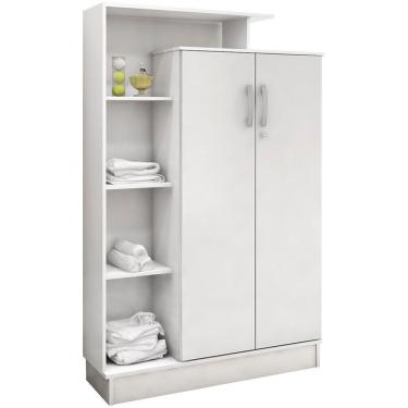 Imagem de Armario Multiuso 2 Portas Com Chave 20220 Branco Demobile Branco