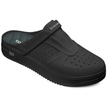 Imagem de Babuche Feminino Clog Urban Preto Grafite Boaonda 2160-200-001, 36
