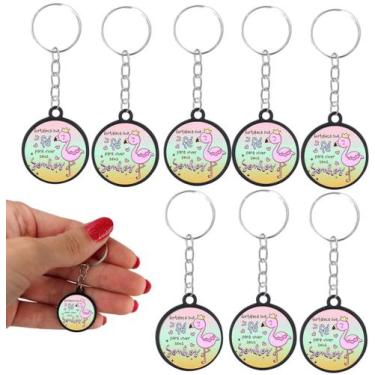 Imagem de 20 Chaveiros Fé Sonhos Jesus Lembrancinha Evangelica Fofa - Tudo em Me