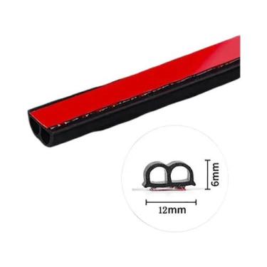 Imagem de Tira De Vedação De Borracha EPDM 2m/5m/8m/16m Para Portas E Janelas Au