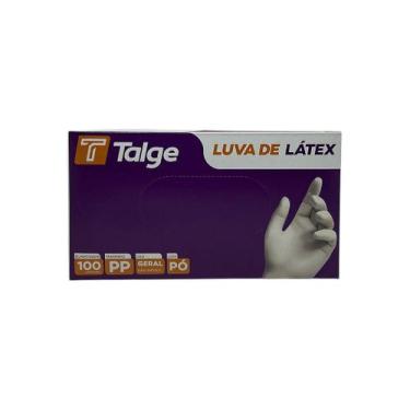Imagem de Luva de látex talge tamanho ( pp ) c/ pó caixa c/ 100 unid- - TALGE.