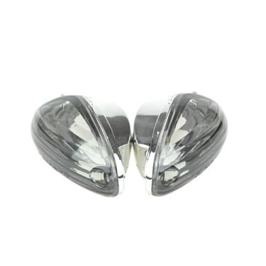 Imagem de TOPZONE Adequado para Suzuki GSX-R1000 (ano 2005-08-2009-10-11-12-13-14-2015-2018); GSXR 600/ GSXR 750 (ano 2006-2017-2018-2019); pisca-pisca de pisca frontal de motocicleta Lente de lâmpada de luz