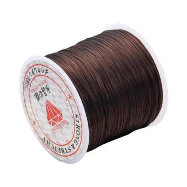 Imagem de Fio Elástico Para Bijuterias 0.5-1.0mm Cordão De Fibra Para Fazer Joia