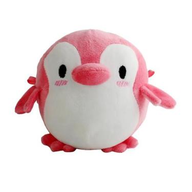 Imagem de Adorável fala falando recorde pulando bonito pinguim rosa brinquedo de