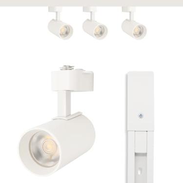 Imagem de Kit Trilho Eletrificado 1m Branco + 3 Spots Led 40w Branco (Quente)