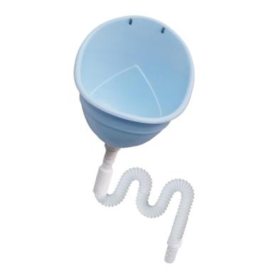 Imagem de YIJU Mictório de treinamento para meninos, penico portátil de parede para crianças, vaso sanitário, mictório de parede para crianças, meninos e crianças, Azul