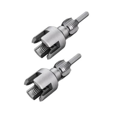 Imagem de Kit De Ferramentas Para Corte De Rosca Em Tubos De PVC Compatível Com 