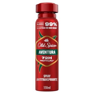 Imagem de Desodorante Antitranspirante Old Spice Aerossol Aventura 150 ml