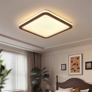 Imagem de Simplicidade Moderna Quarto Lâmpada De Teto LED Moda Arte Sala De Estar Estudo De Restaurante Quarto Infantil Corredor Varanda Luz (3842 50 * 50cm)