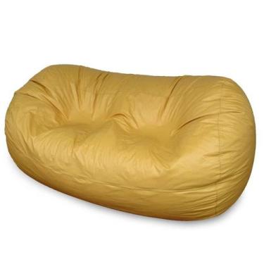 Imagem de Puff Casal Big em Mostarda - m collection