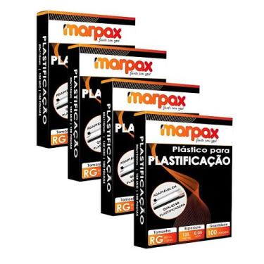 Imagem de Kit Plastificação Polaseal RG 80x110x0,05mm 400 uni - Marpax