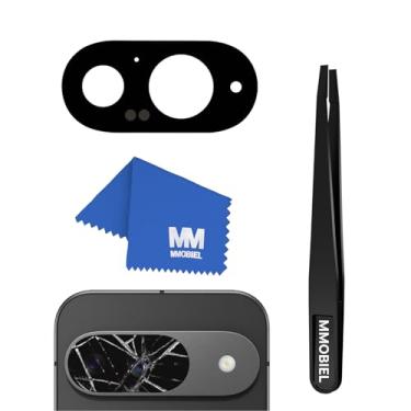 Imagem de MMOBIEL Substituição de lente de vidro da câmera traseira traseira compatível com Google Pixel 9 - adesivo, pinça e pano pré-instalados