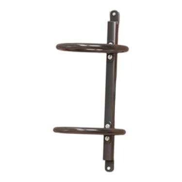 Imagem de Generic Suporte de bola de basquete para parede, organizador, prateleira para armazenamento de presentes, suporte de futebol para festa escolar, garagem para, Preto